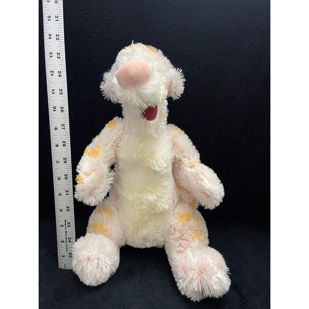 Disney Tigger Fuzzy White Plush 12"